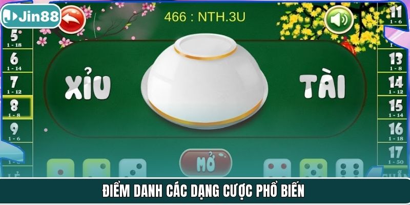 Điểm danh các dạng cược phổ biến