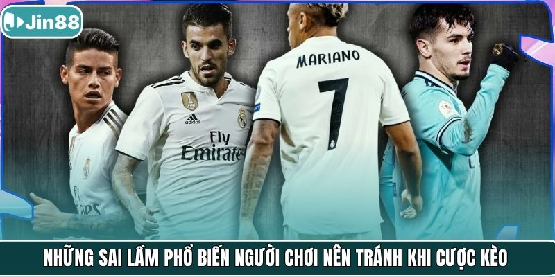 Những sai lầm phổ biến người chơi nên tránh khi cược kèo